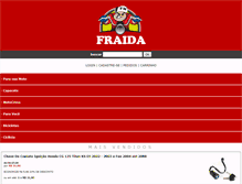 Tablet Screenshot of fraida.com.br